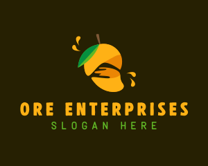 Mango Fruit Juice  logo design