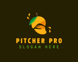 Mango Fruit Juice  logo design