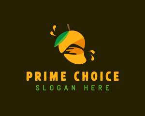 Mango Fruit Juice  logo design