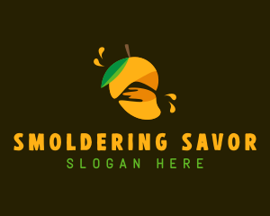 Mango Fruit Juice  logo design