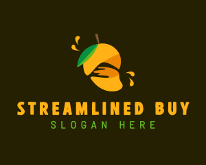 Mango Fruit Juice  logo design