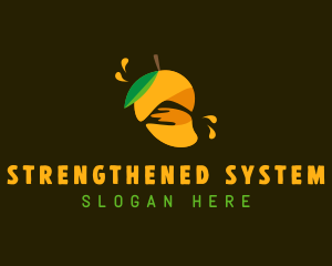 Mango Fruit Juice  logo design