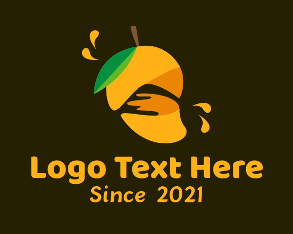 Mango logo example 3