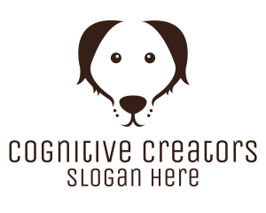 Brown Dog Head logo design