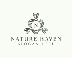 Leaf Natural Boutique logo design