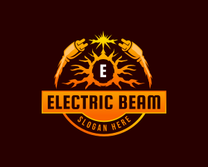 Electrical Lightning Plug logo design