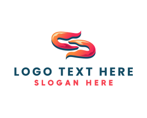 Creative Business Letter S logo