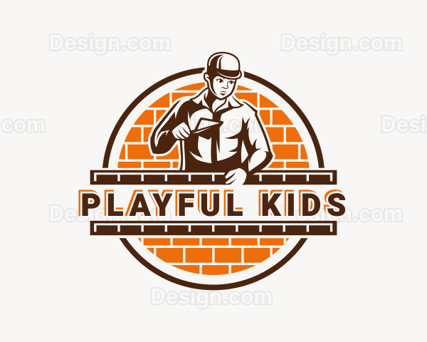 Handyman Paving Brick Logo