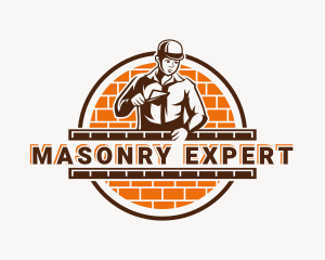 Handyman Paving Brick logo design