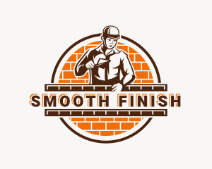 Handyman Paving Brick logo design