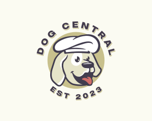 Chef Dog Animal logo design