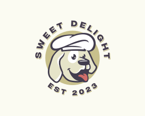Chef Dog Animal logo design