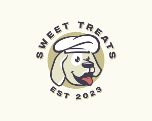 Chef Dog Animal logo design