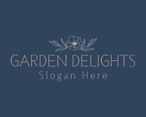 Beauty Elegant  Flower logo design