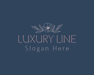 Beauty Elegant  Flower logo design