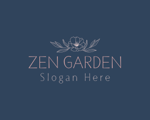 Beauty Elegant  Flower logo design