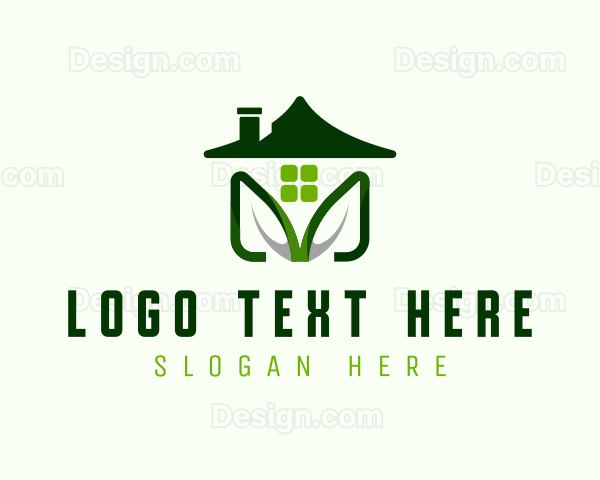 House Leaf Landscaping Logo