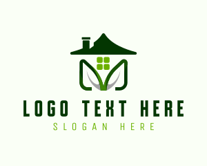 House Leaf Landscaping Logo