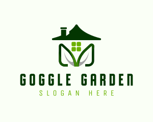 House Leaf Landscaping logo design