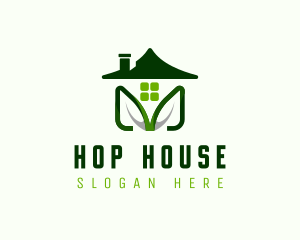 House Leaf Landscaping logo design