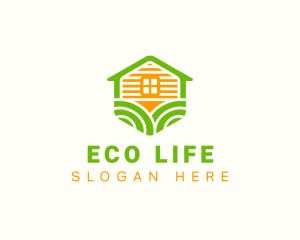 Eco House Realty logo design