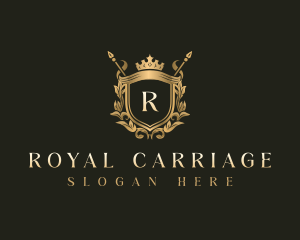 Premium Royal Crown logo design