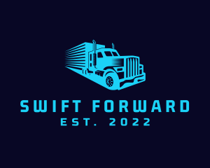 Trucking Logistic Forwarding  logo design