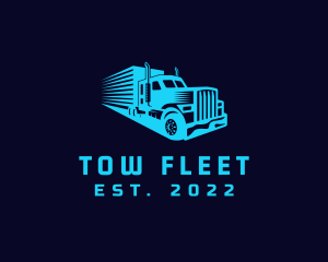 Trucking Logistic Forwarding  logo design