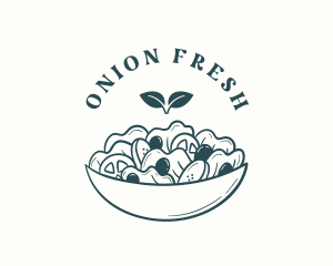 Organic Salad Restaurant logo design