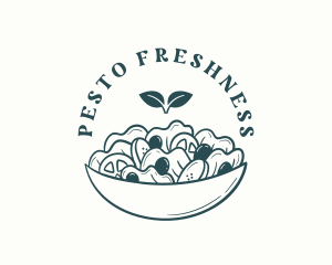 Organic Salad Restaurant logo design