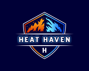 Hot Cold HVAC logo