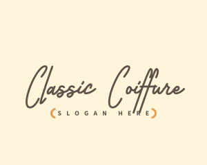 Classic Signature Fashion logo design