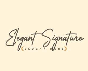 Classic Signature Fashion logo design