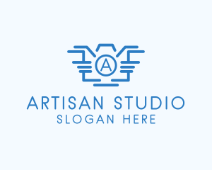 Studio Photography Lens logo design