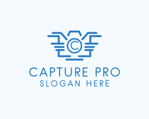 Studio Photography Lens logo design