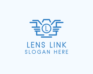 Studio Photography Lens logo design