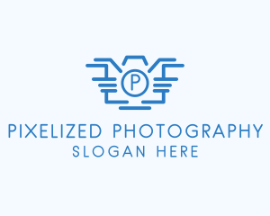 Studio Photography Lens logo design