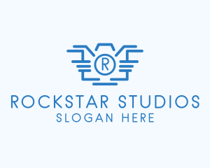 Studio Photography Lens logo design