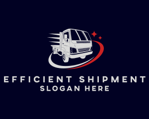 Cargo Truck Logistics logo design