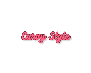 Retro Feminine Script logo design