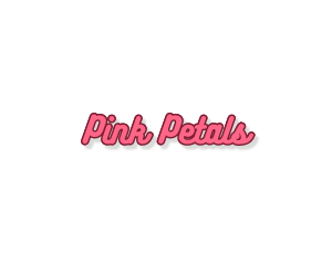 Retro Feminine Script logo design