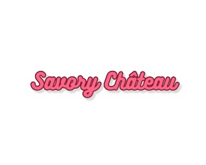 Retro Feminine Script logo design