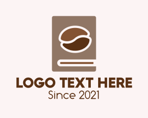 Coffee - Coffee Bean Book logo design