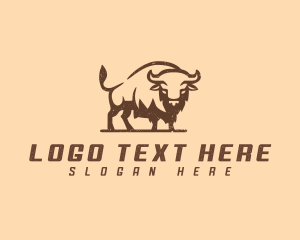 Rustic Bison Ranch logo