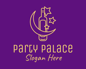 Night Wine Bar logo design