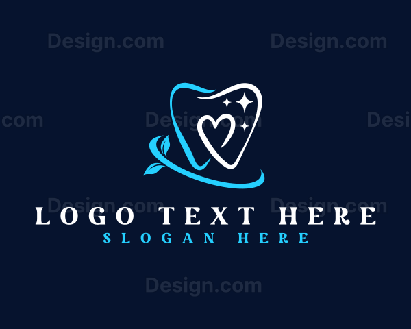 Dental Clean Tooth Logo