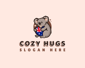 Koala Bear Australia logo design