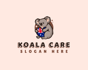 Koala Bear Australia logo design