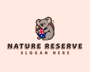 Koala Bear Australia logo design