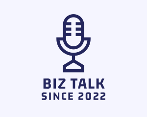 Blue Microphone Podcast logo